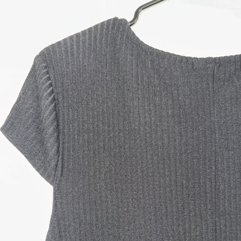 Nella Button Front Ribbed Midi Dress - Picture 8 of 9